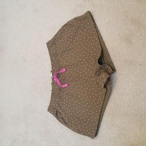 Boden Girls heart shorts